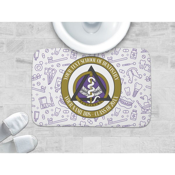 Dental Insignia / Emblem Memory Foam Bath Mat - LIFESTYLE 34x21
