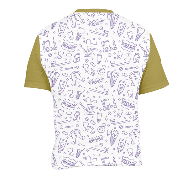 Dental Insignia / Emblem Men's Crew Neck T Shirt Medium - Back
