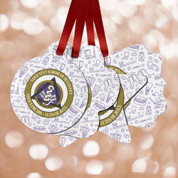 Dental Insignia / Emblem Metal Ornaments - Double-Sided (Personalized)