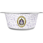 Dental Insignia / Emblem Stainless Steel Dog Bowl (Personalized)