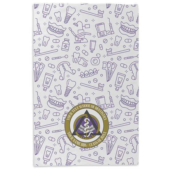 Dental Insignia / Emblem Microfiber Dish Towel - APPROVAL
