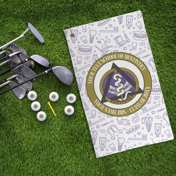 Dental Insignia / Emblem Microfiber Golf Towels - LIFESTYLE