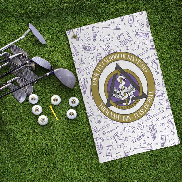 Dental Insignia / Emblem Microfiber Golf Towels - LIFESTYLE
