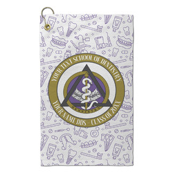 Dental Insignia / Emblem Microfiber Golf Towel - Small (Personalized)