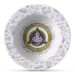 Dental Insignia / Emblem Plastic Bowl - Microwave Safe - Composite Polymer (Personalized)