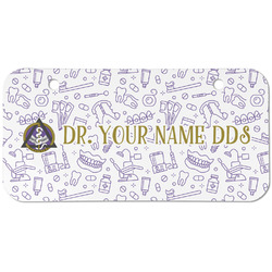 Dental Insignia / Emblem Mini/Bicycle License Plate - 2 Holes (Personalized)