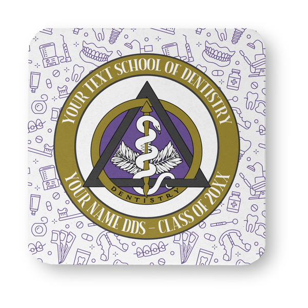 Dental Insignia / Emblem Paper Coasters - Approval