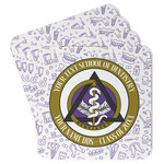 Dental Insignia / Emblem Paper Coasters (Personalized)