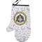 Dental Insignia / Emblem Left Oven Mitt (Personalized)