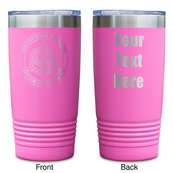 Dental Insignia / Emblem Pink Polar Camel Tumbler - 20oz - Double Sided - Approval