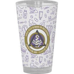 Dental Insignia / Emblem Pint Glass - Full Color (Personalized)