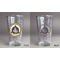 Dental Insignia / Emblem Pint Glass - Full Fill w Transparency - Approval