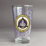 Dental Insignia / Emblem Pint Glass - Full Print (Personalized)