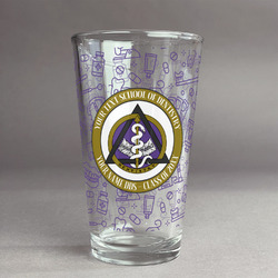 Dental Insignia / Emblem Pint Glass - Full Print (Personalized)