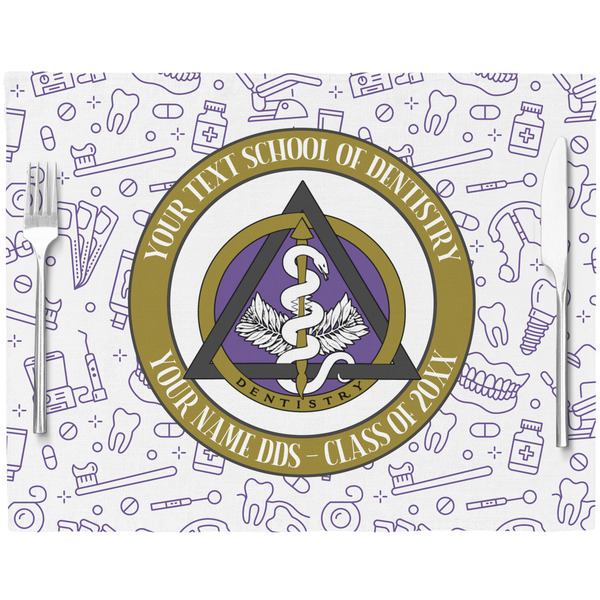 Dental Insignia / Emblem Placemat with Props