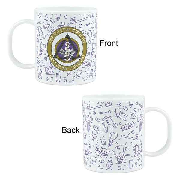 Dental Insignia / Emblem Plastic Kid's Mug - Approval