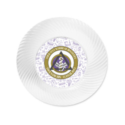 Dental Insignia / Emblem Plastic Party Appetizer & Dessert Plates - 6" (Personalized)