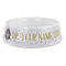 Dental Insignia / Emblem Plastic Dog Bowl - Large (Personalized)