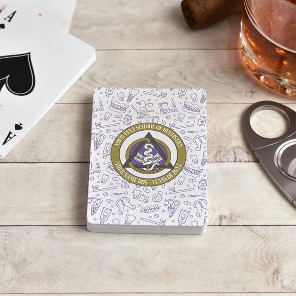 Dental Insignia / Emblem Playing Cards - In Context