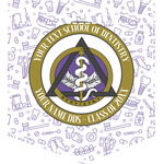 Dental Insignia / Emblem Iron On Faux Pocket (Personalized)