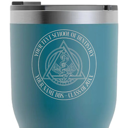 Emblem of Dentistry RTIC Tumbler - Dark Teal - Laser Engraved - Double-Sided (Personalized)