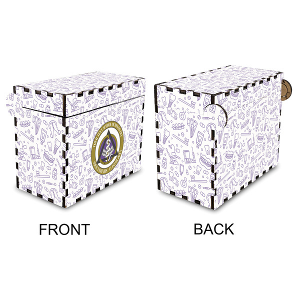 Dental Insignia / Emblem Recipe Box - Full Color - Approval