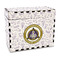 Dental Insignia / Emblem Wood Recipe Box - Full Color Print (Personalized)