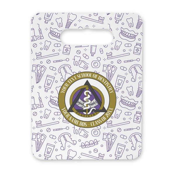 Custom Dental Insignia / Emblem Rectangular Trivet with Handle (Personalized)