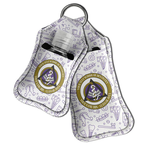 Dental Insignia / Emblem Sanitizer Holder Keychain - Both in Case (PARENT)
