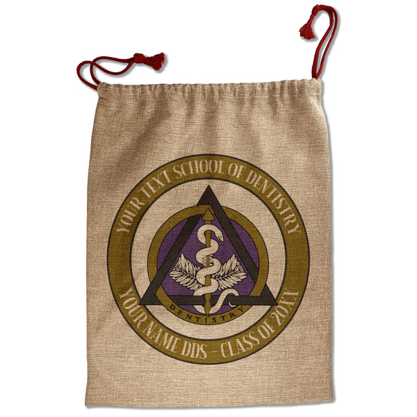 Dental Insignia / Emblem Santa Bag - Front