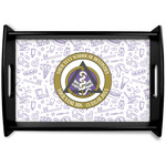 Dental Insignia / Emblem Black Wooden Tray - Small (Personalized)
