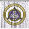 Dental Insignia / Emblem Shower Curtain - Custom Size (Personalized)