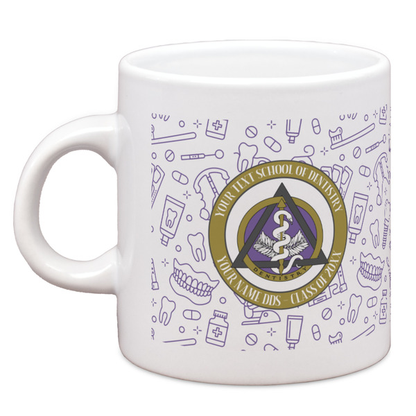 Custom Dental Insignia / Emblem Espresso Cup (Personalized)