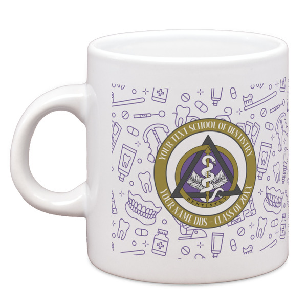 Dental Insignia / Emblem Single Shot Espresso Cup - Single Front