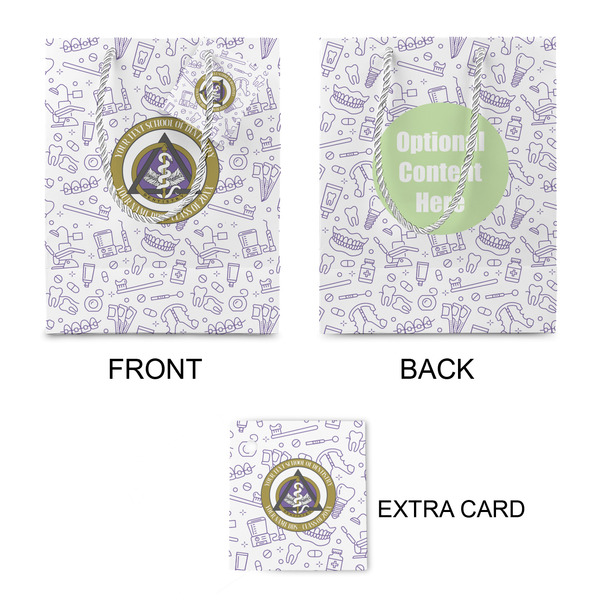 Dental Insignia / Emblem Small Gift Bag - Approval