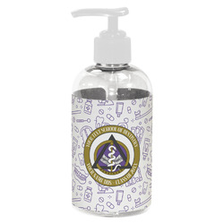 Dental Insignia / Emblem Plastic Soap / Lotion Dispenser - 8 oz - Small - White (Personalized)