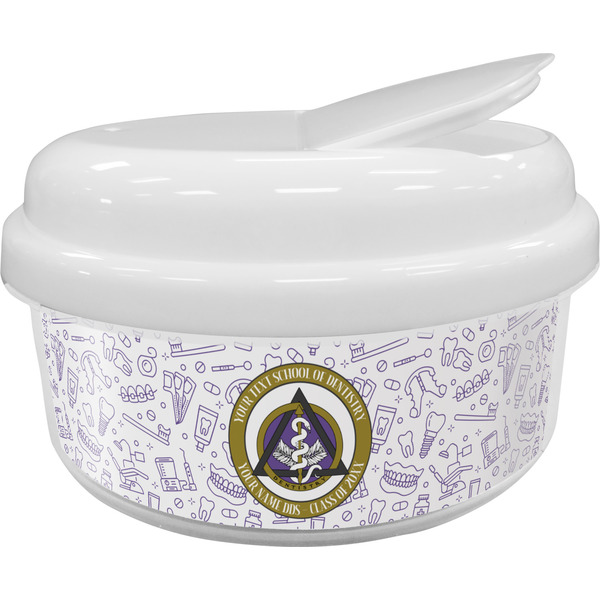 Custom Dental Insignia / Emblem Snack Container (Personalized)