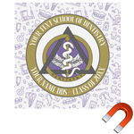 Dental Insignia / Emblem Square Car Magnet - 10" (Personalized)