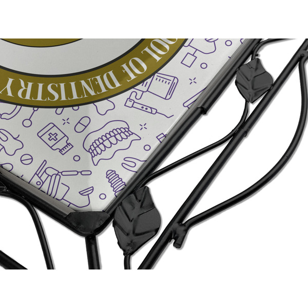 Dental Insignia / Emblem Square Trivet - Detail