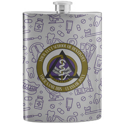 Dental Insignia / Emblem Stainless Steel Flask (Personalized)