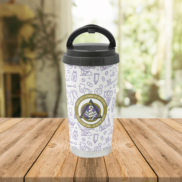 Dental Insignia / Emblem Stainless Steel Travel Cup - Lifestyle