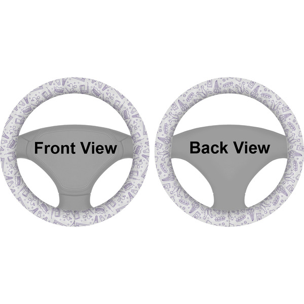 Dental Insignia / Emblem Steering Wheel Cover- Front and Back
