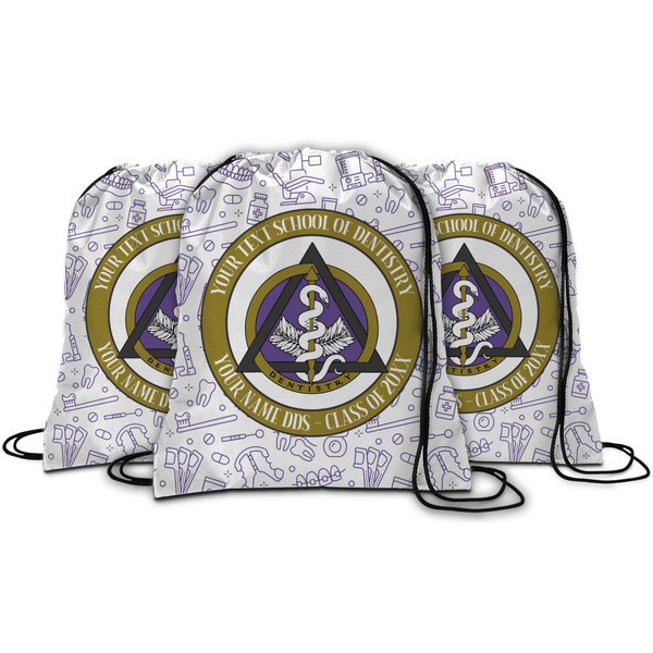 Dental Insignia / Emblem String Backpack - MAIN