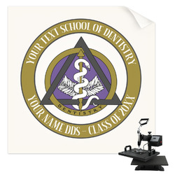 Dental Insignia / Emblem Sublimation Transfer - Youth / Women (Personalized)