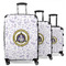 Dental Insignia / Emblem 3-Piece Luggage Set - 20" Carry On - 24" Medium Checked - 28" Large Checked (Personalized)