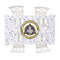 Dental Insignia / Emblem Tablecloths (58"x102") - TOP VIEW (with plates)