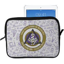 Dental Insignia / Emblem Tablet Case / Sleeve - Large (Personalized)