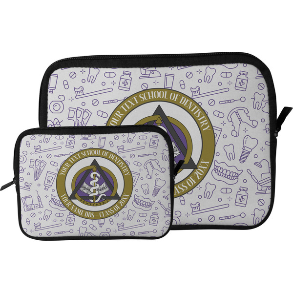 Dental Insignia / Emblem Tablet Sleeve (Size Comparison)