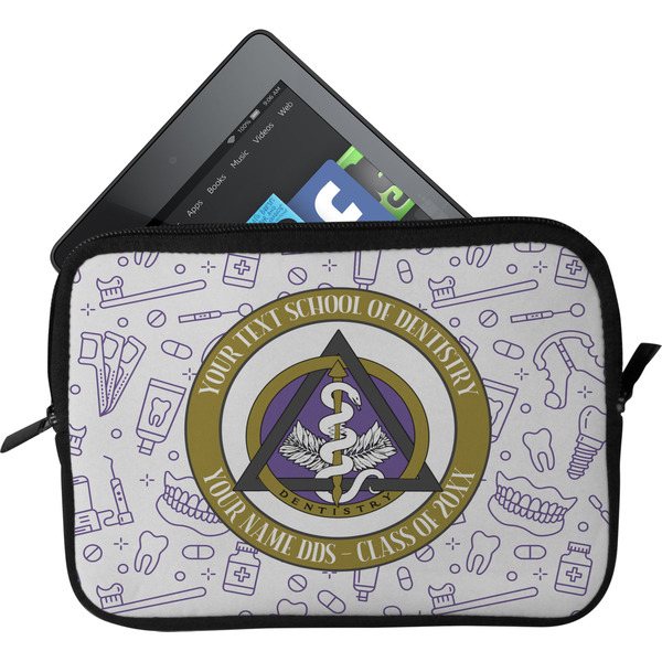 Custom Dental Insignia / Emblem Tablet Case / Sleeve - Small (Personalized)