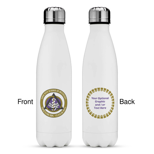 Dental Insignia / Emblem Tapered Water Bottle - Apvl 17oz.